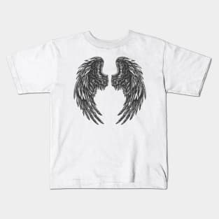 Archangel Wings Kids T-Shirt